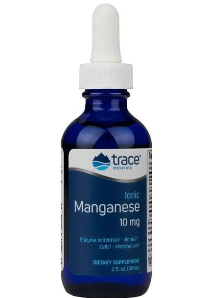 Іонний марганець Trace Minerals ResearchLiquid Ionic Manganese 10 мг 59 мл Trace Minerals Research (357342761)