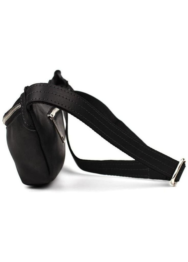Сумка жіноча на пояс через плече з натуральної шкіри середня Чорний 35486 TARWA (339041352)