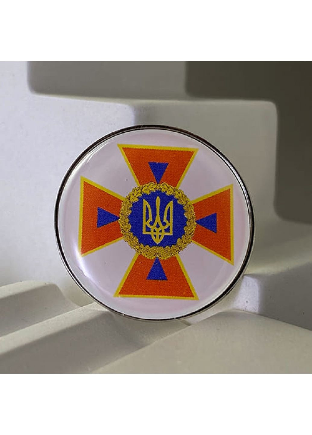 Значок ДСНС (Круг) Dobroznak (365246321)