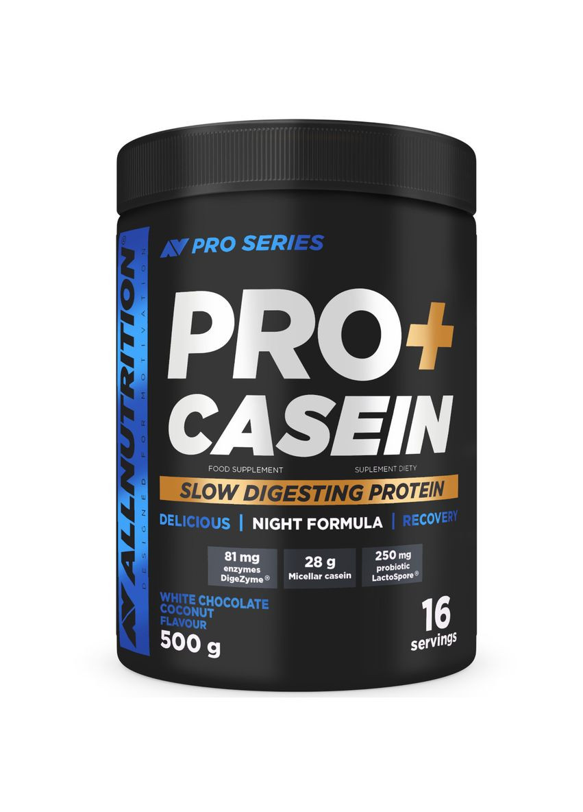 Протеин казеиновый PRO Casein 500 г (соленая карамель) Allnutrition (348139197)