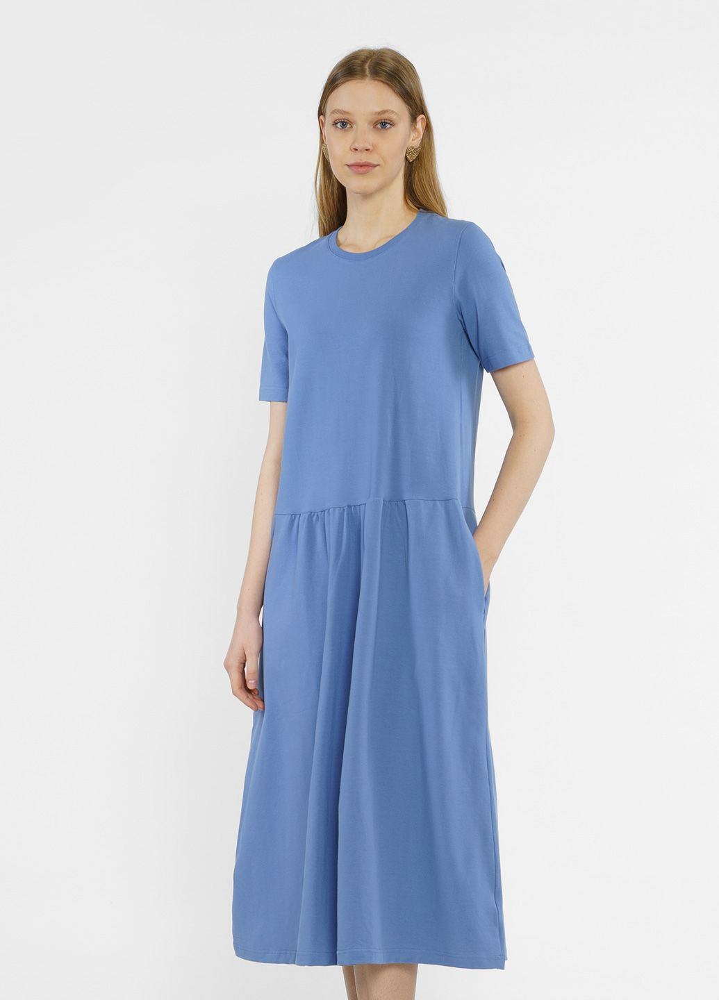 Синя кежуал сукня жіноча синя Arber