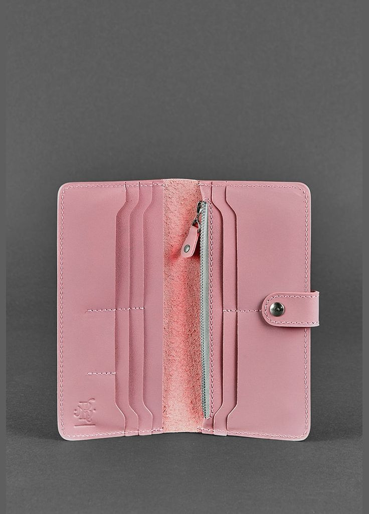 Шкіряне жіноче портмоне 7.0 Рожеве (A-026816) BlankNote (328444900)