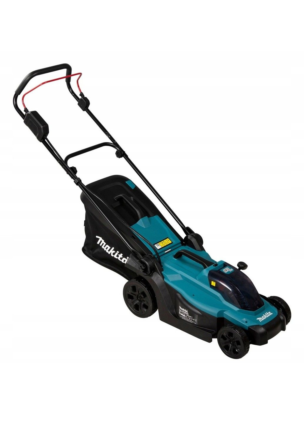 Газонокосарка акумуляторна DLM330SM (33 см, 20-75 мм, 30 л, LXT) Makita (290851942)