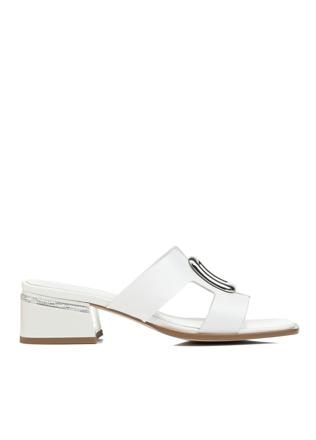 Белые шлепанцы (1404л) Lady Marcia