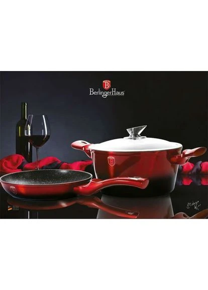 Кастрюля Burgundy Metallic Line 2.5 л (BH 1627N) Berlinger Haus (323048229)