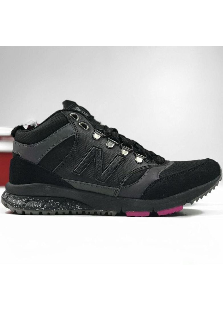 КРОССОВКИ ЖЕНСКИЕ NEW BALANCE 710 BLACK GREY 1 НЬЮ БЕЛАНС 710 No Brand серые зима (369391873)