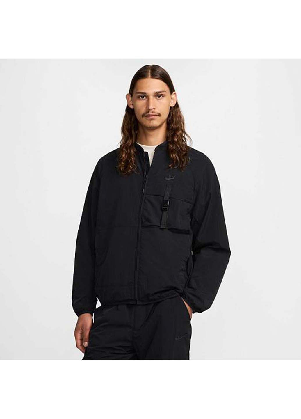 Черная демисезонная куртка мужская Nike