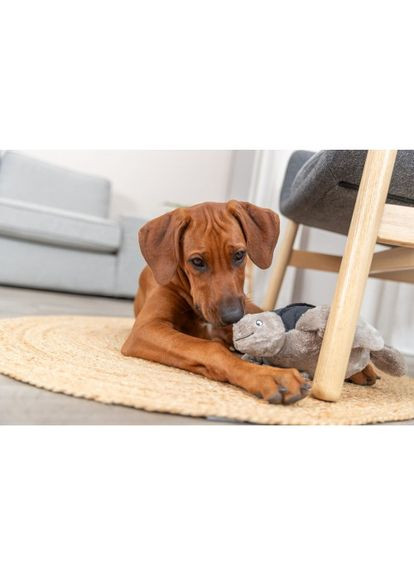 Игрушка для собак BE NORDIC Черепаха Хауке полиэстер/хлопок серый 34 см Trixie (336766762)