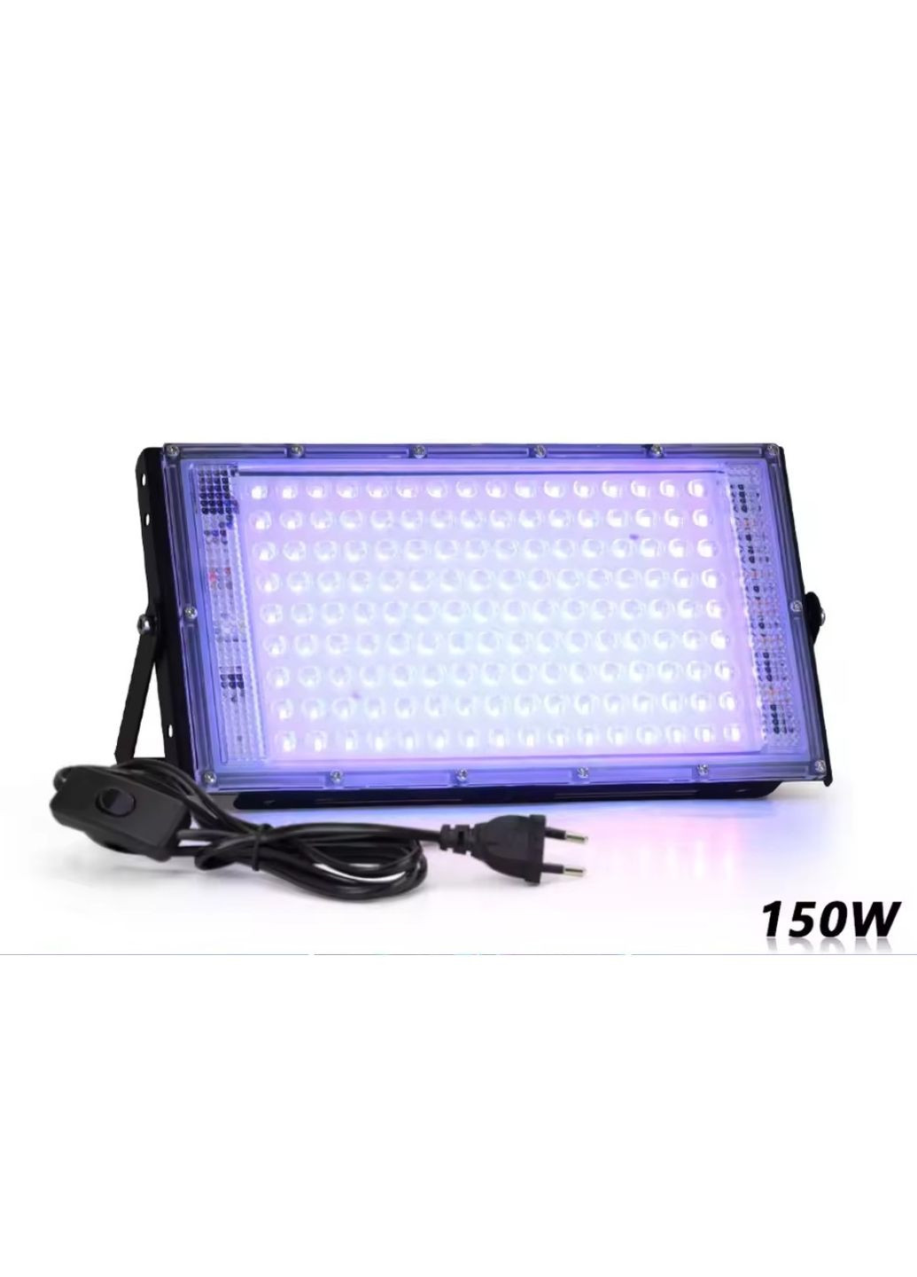 Ультрафіолетова лампа 150 SMD з вилкою водонепроникна No Brand (315439991)