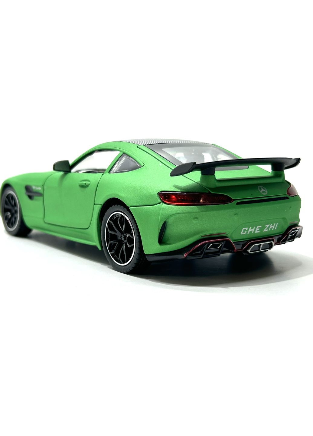 Машина Mercedes SL-class инерционная открываются двери капот багажник 20см Зеленая (AP-1840) No Brand (302215494)
