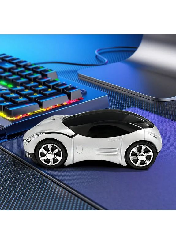 Бездротова миша з RGB LED підсвіткою No Brand Мшинка (365814682)