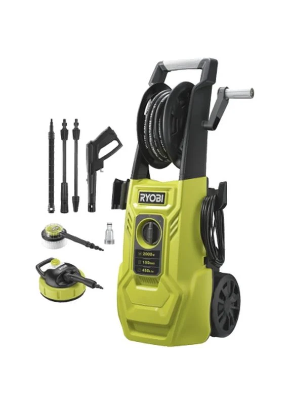 Мийка високого тиску RY150PWA, 2000Вт, 150Бар, 450 л/год (5133005371) Ryobi (399061822)
