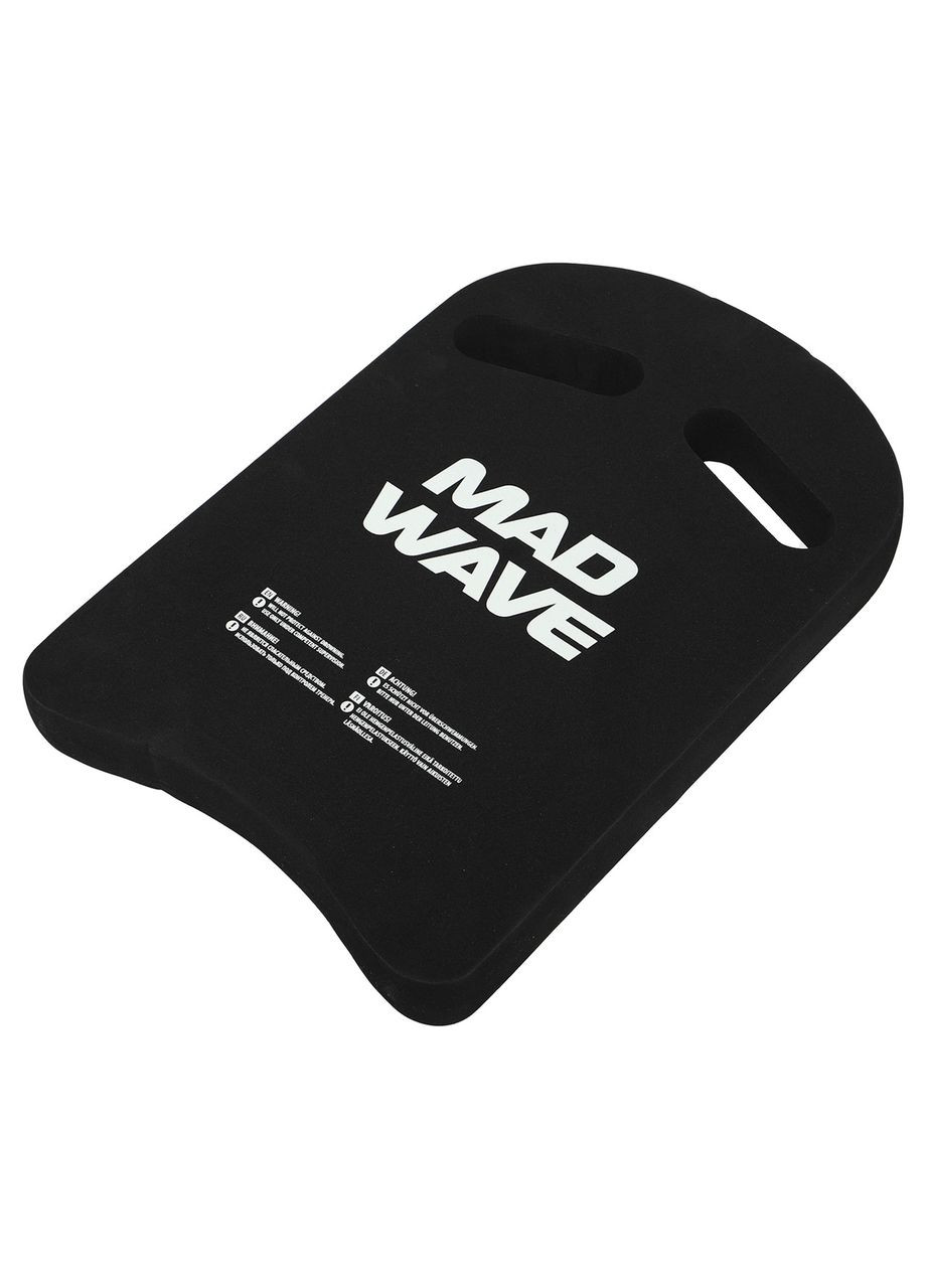 Дошка для плавання MadWave CROSS M072304 (EVA, розмір 38x27x4см, чорний) No Brand (369925060)