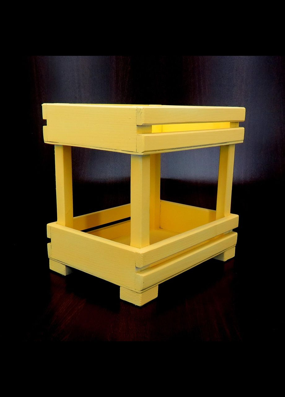 Лоток для овощей и фруктов из дерева Эгплант лимонад (ЯХО-001451) No Brand (327846378)