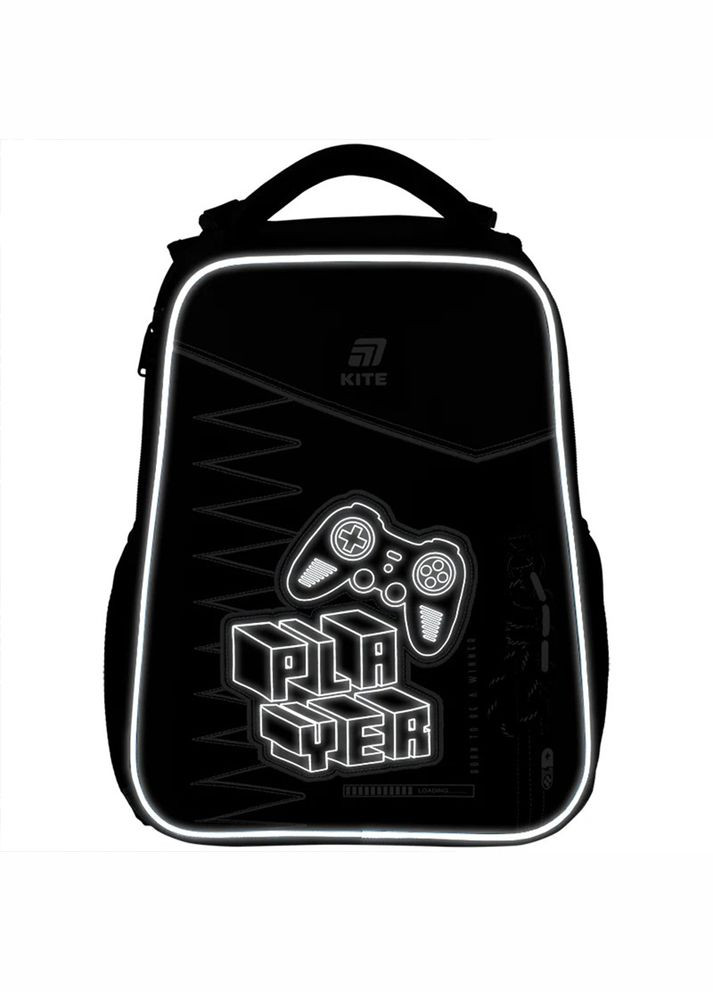 Школьный набор Player Рюкзак + Пенал + Сумка для обуви SET_K25-531M-3 Kite (324230480)