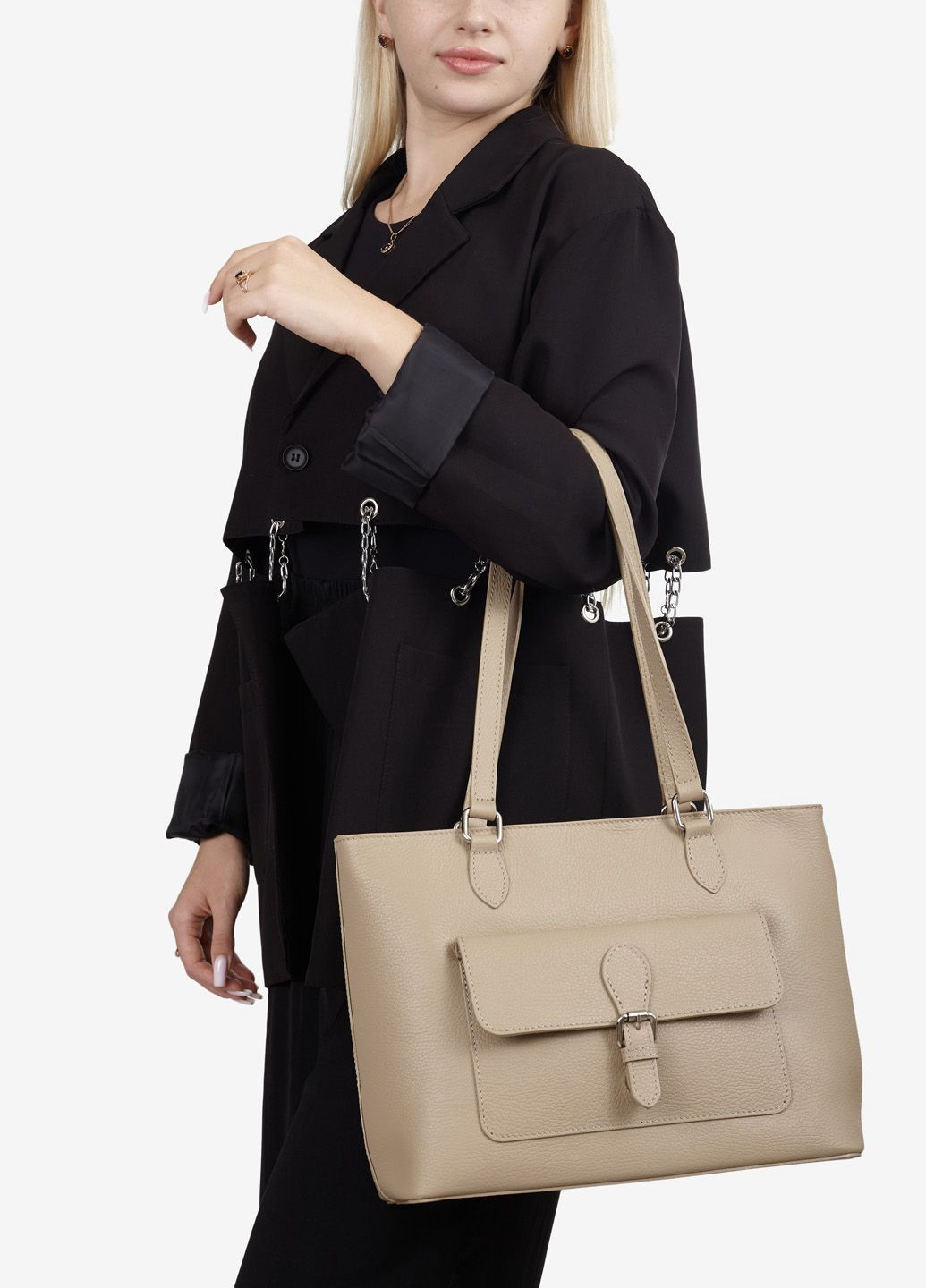 Сумка жіноча шкіряна на плече крос-боді середня Сrossbody Regina Notte (301196957)