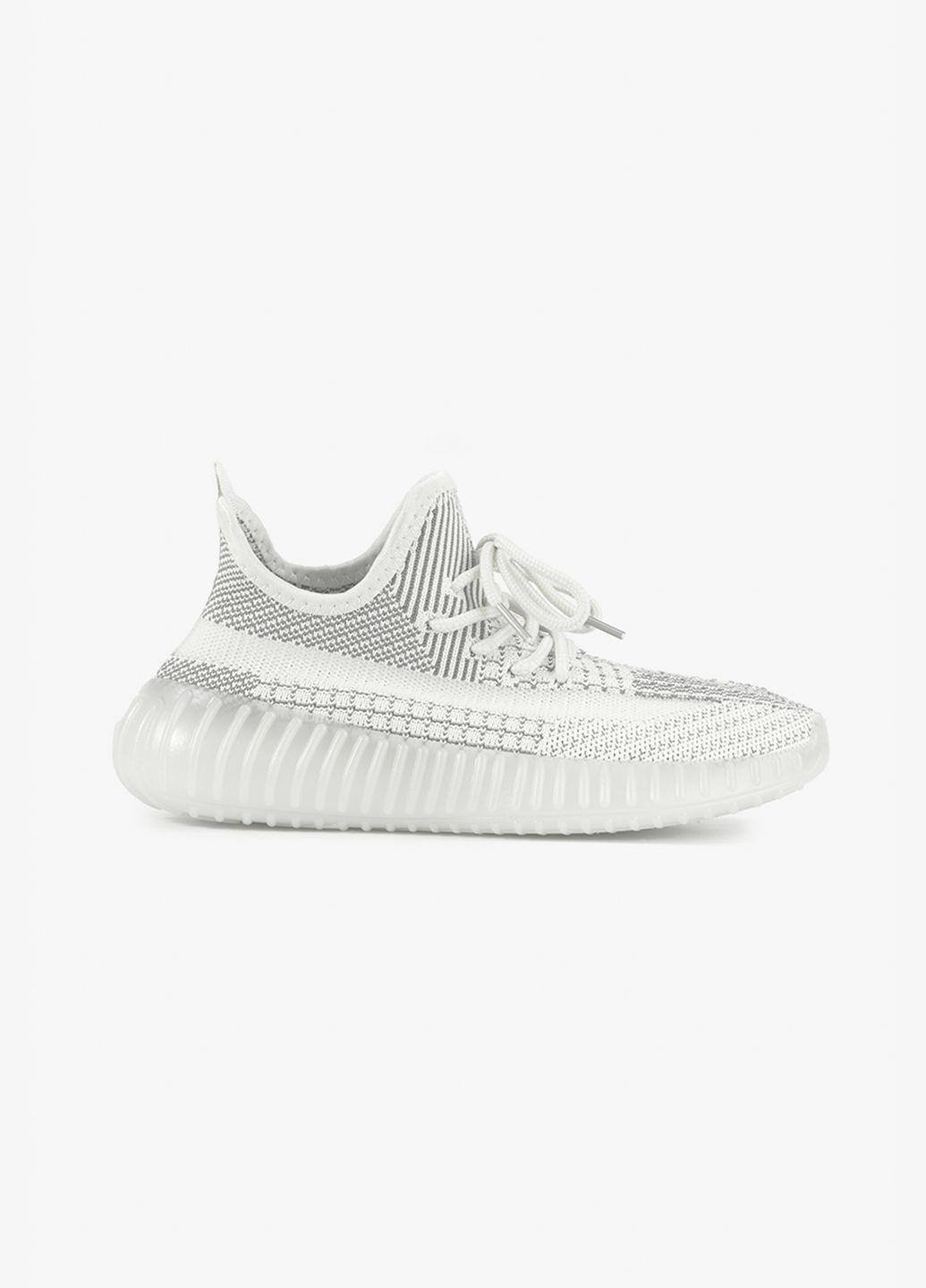 Белые кроссовки женские 142-2 бело-серый shop (2000991008427) No Brand