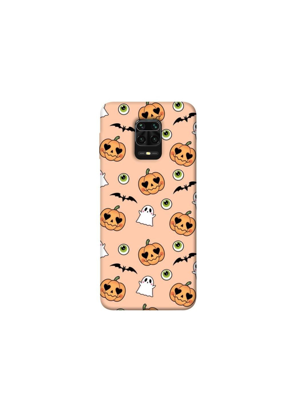 Чехол на Xiaomi Redmi Note 9s / Note 9 Pro / Note 9 Pro Max Halloween Spooky Frontalka (361332534)