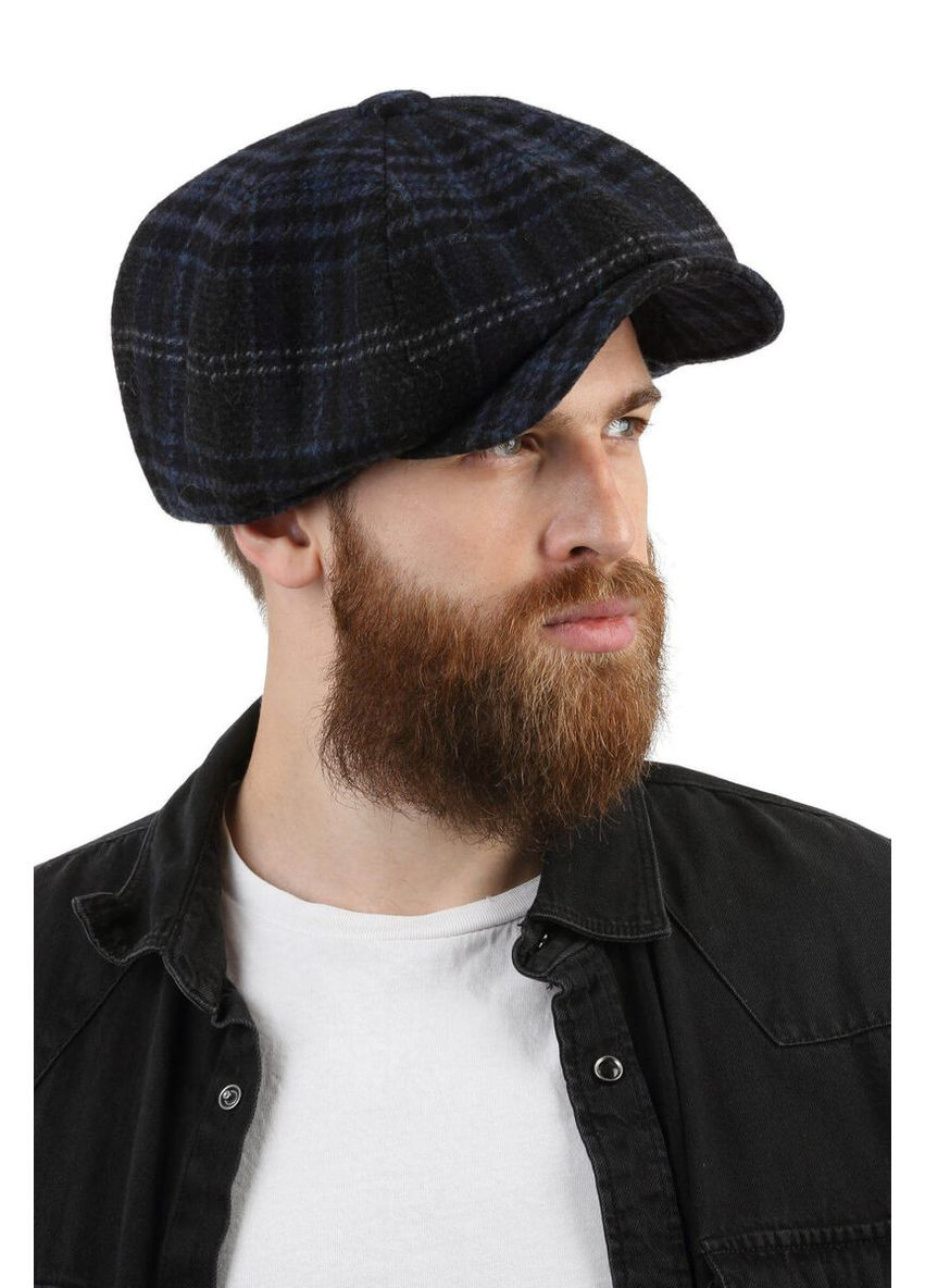 Кепка гаврош синя в клітинку (SC380122) Westward (296718658)
