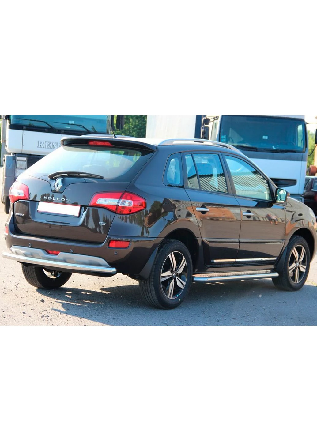 Задня дуга AK002 (нерж) для Renault Koleos 2008-2016 рр CAN (389057426)