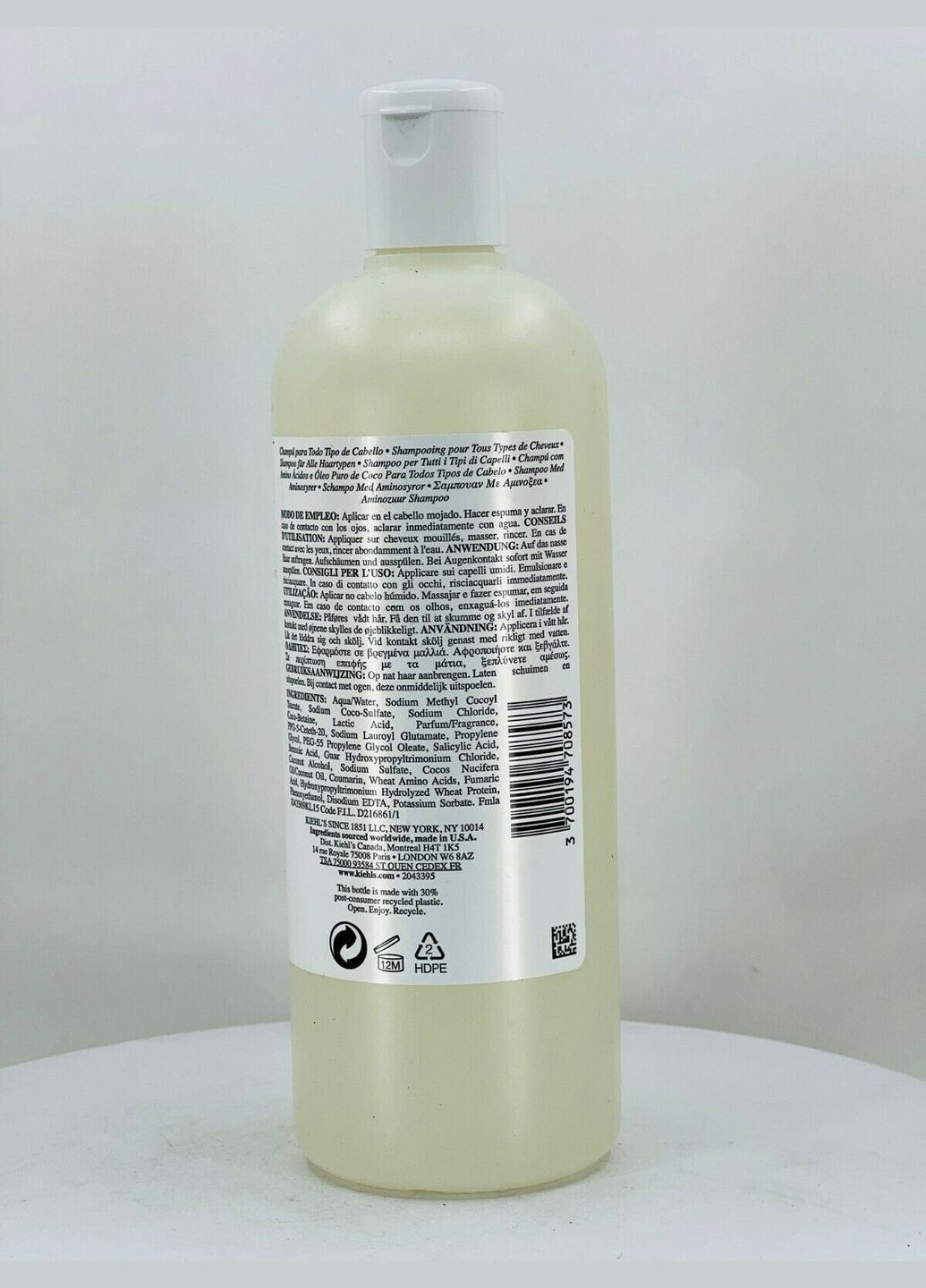 Шампунь для всіх типів волосся з амінокислотами Amino Acid Shampoo 500 мл Kiehl's (280265797)