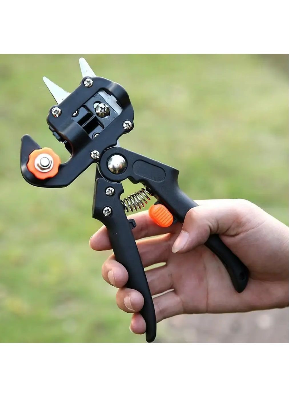 Комплект прививочный секатор для обрезки прививки деревьев 3-10 мм с 3 ножами прививочной лентой 5 штук (480303-Prob) Unbranded (333298793)