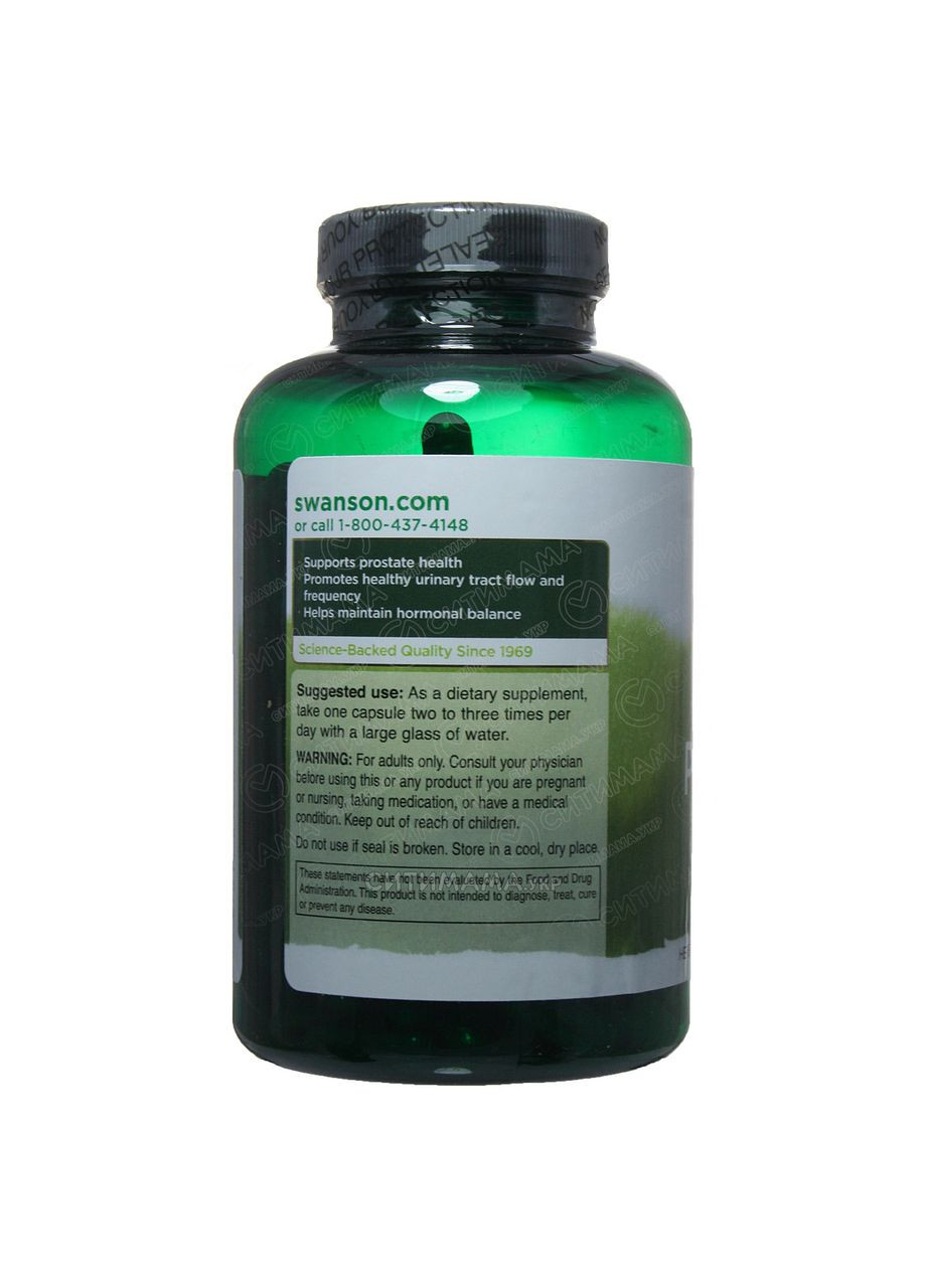 Со Пальметто, Saw Palmetto,, 540 мг, 250 капсул Swanson (366733791)