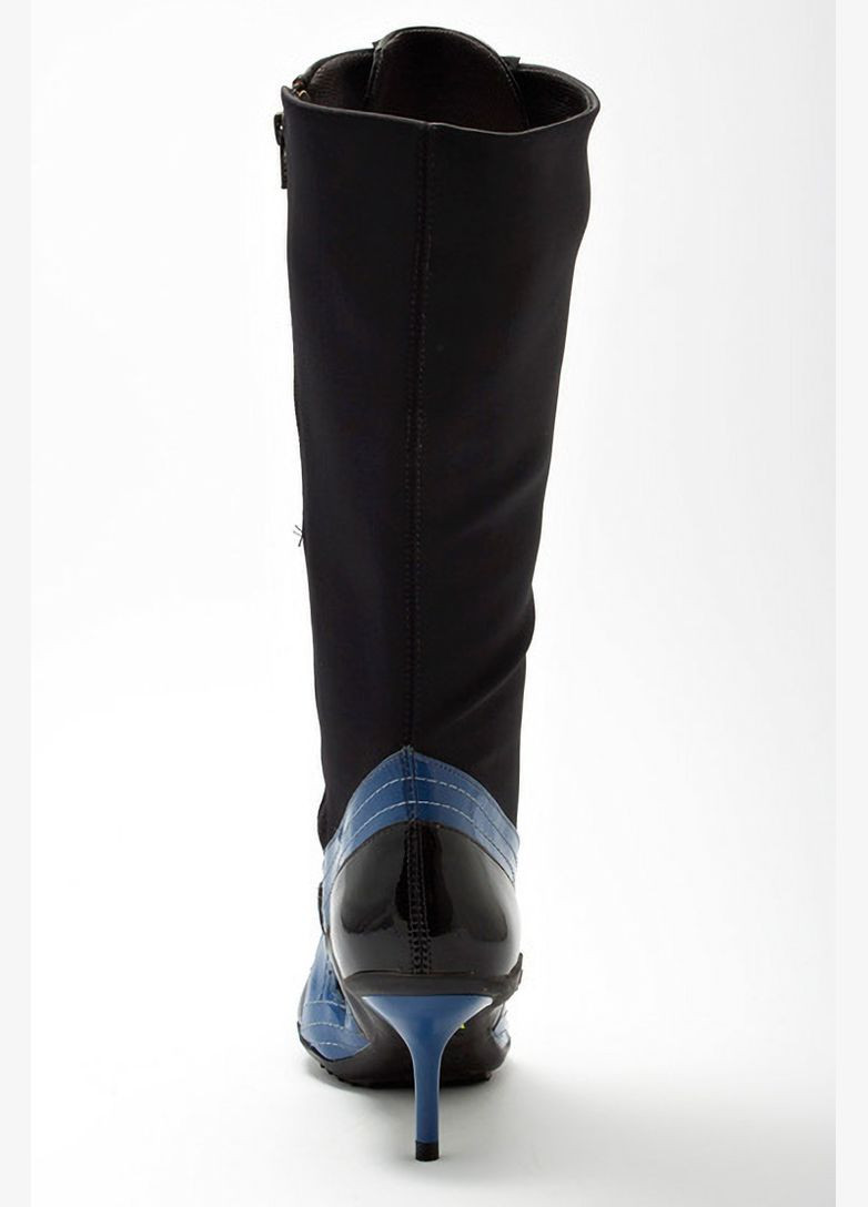 Жіночі високі чоботи на шнурівці та підборах Чорний Arezzo (256900526)
