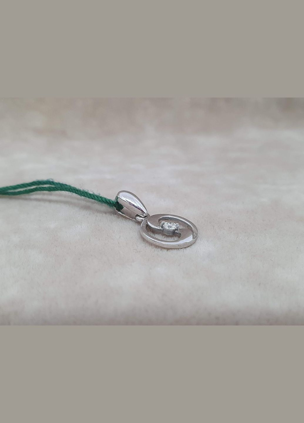 Золота підвіска з діамантом. S31032/1 No Brand (300167968)