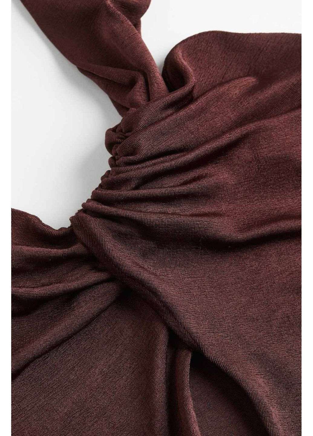 Коричнева сукня б/р H&M однотонна