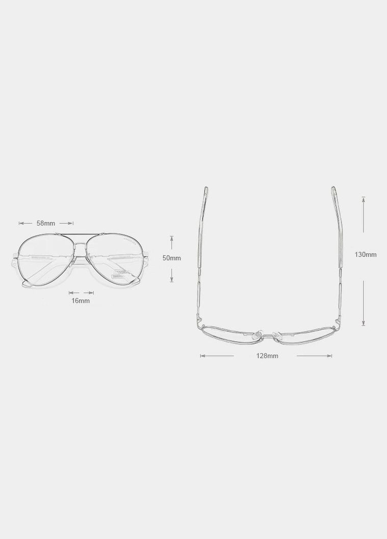 Чоловічі фотохромні поляризаційні сонцезахисні окуляри N7899 Gold Photochromic KINGSEVEN (303401641)