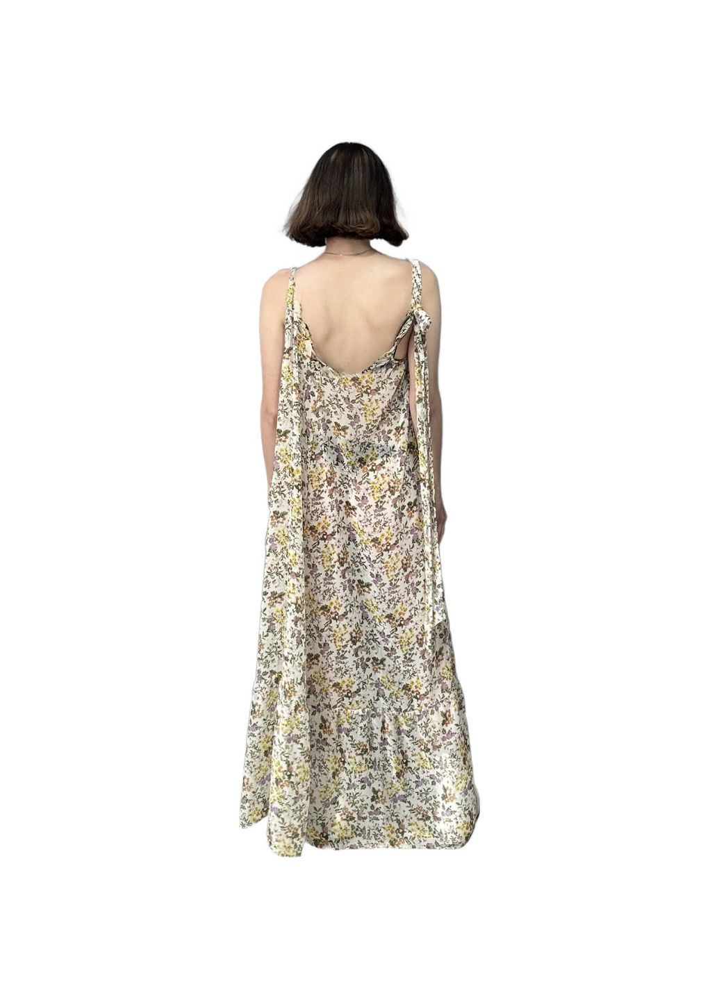 Бежевое сарафан весенне-летний H&M