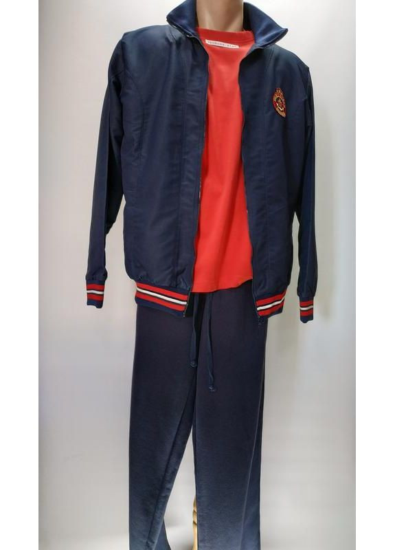 Стильний чоловічий спортивний костюм-трійка розмір М/Л- 46/48 Relax (324833426)