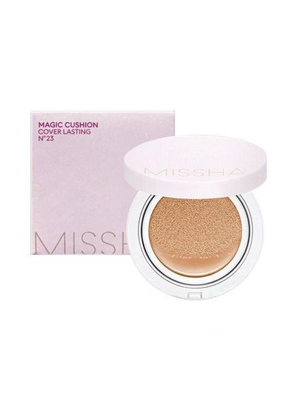 Устойчивый кушон с сатиновым финишем MAGIC CUSHION COVER LASTING SPF50+ PA+++ ТОН 23, 15 g MISSHA (326067435)