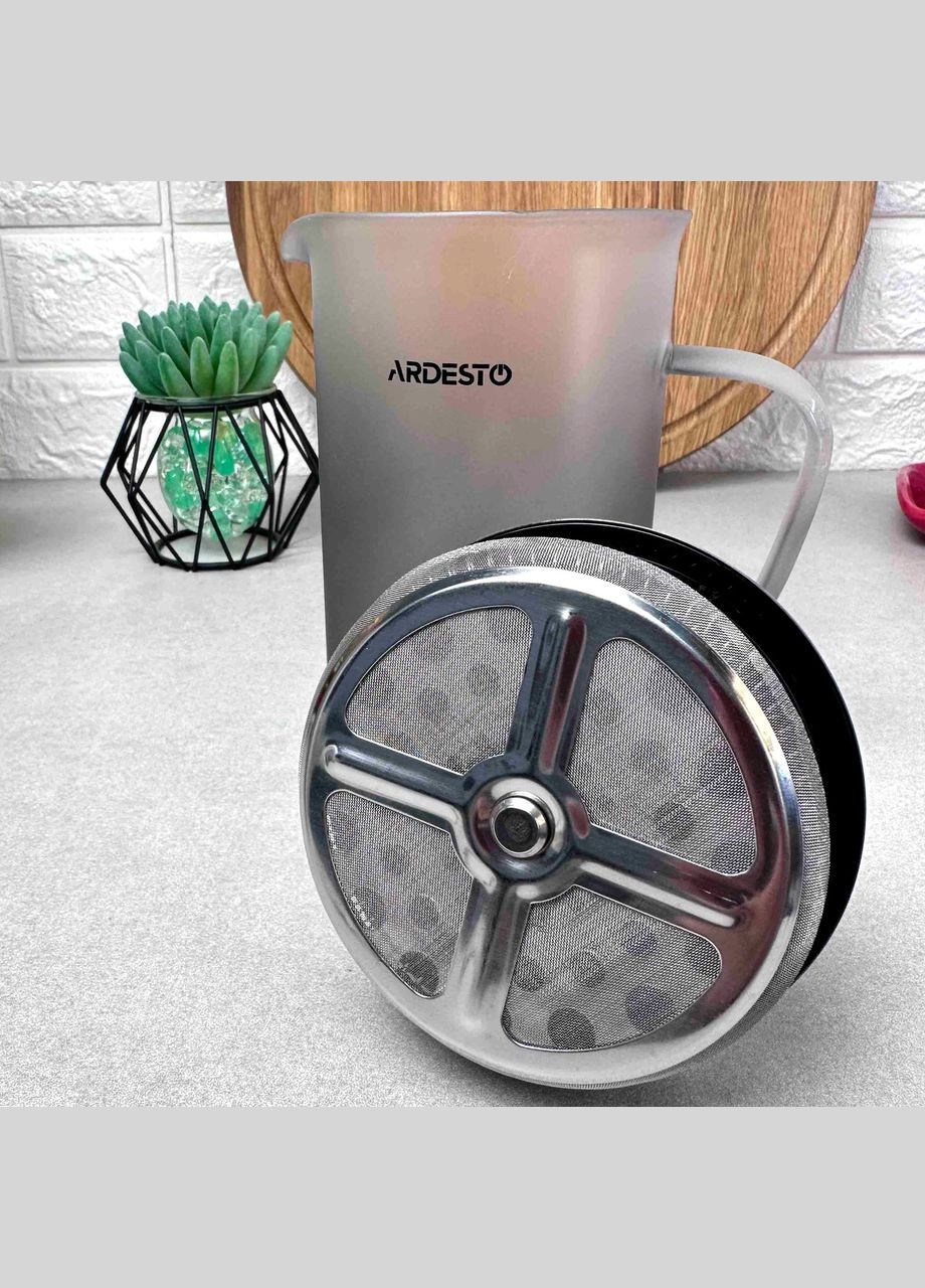 Заварник френч-пресс 800 мл Чёрный Тиффани Ardesto (303212722)