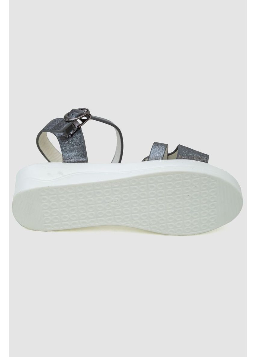 Босоніжки дитячі 243RA6806-04, колір Сріблястий Bee (370378063)