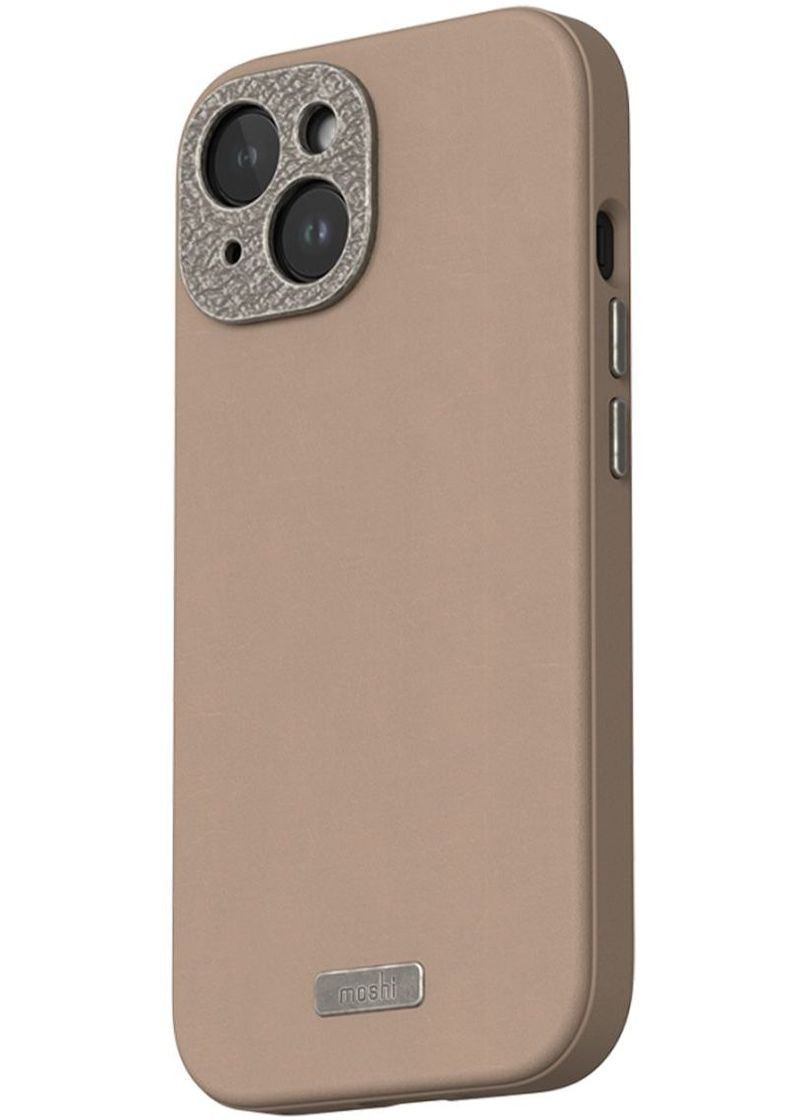 Чохол-накладка Napa Slim Hardshell Case Woodsmoke Brown для iPhone 15 Moshi (302652081)