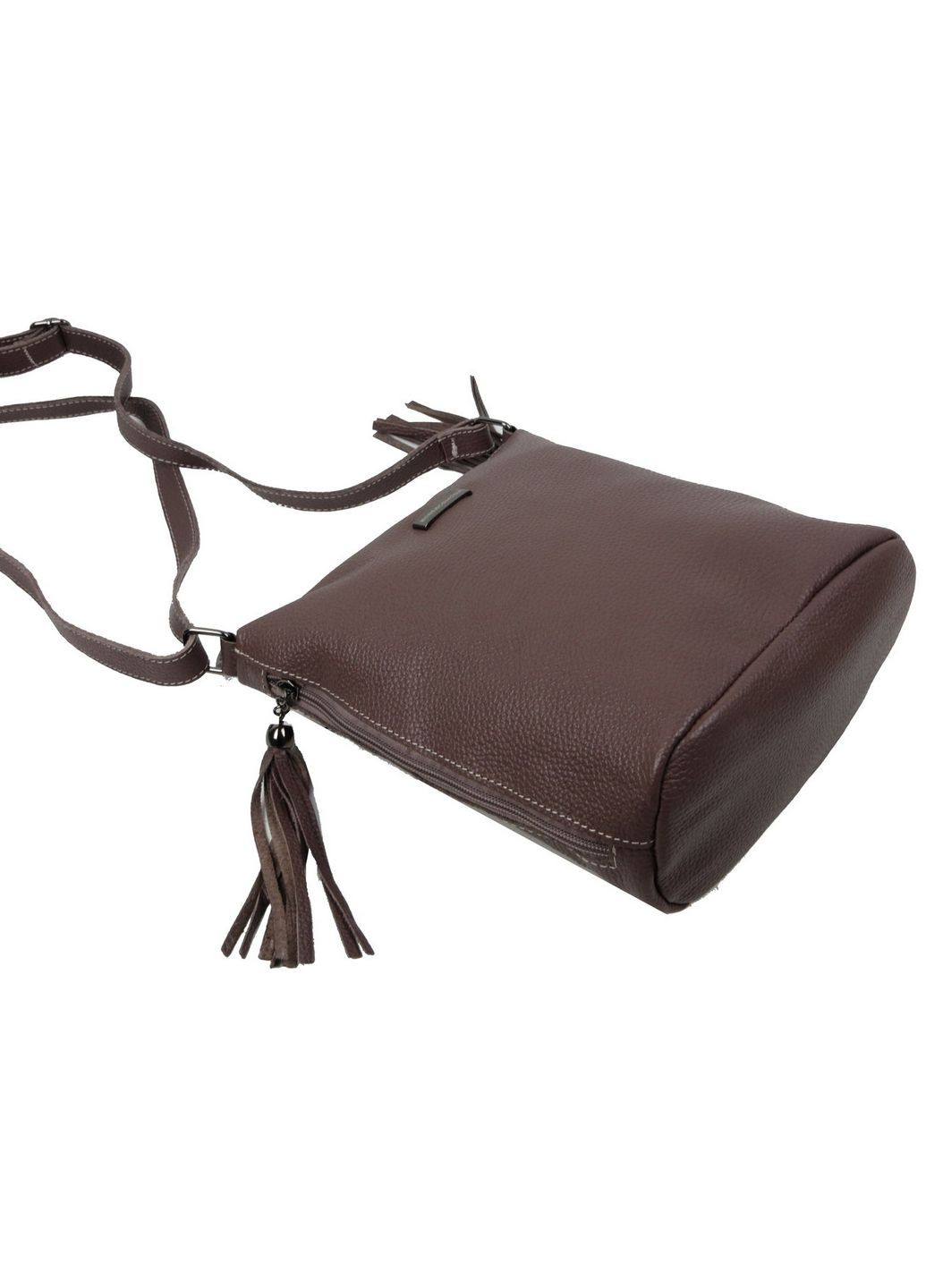 Жіноча шкіряна сумка через плече 25х22х11 см Borsacomoda (289367646)