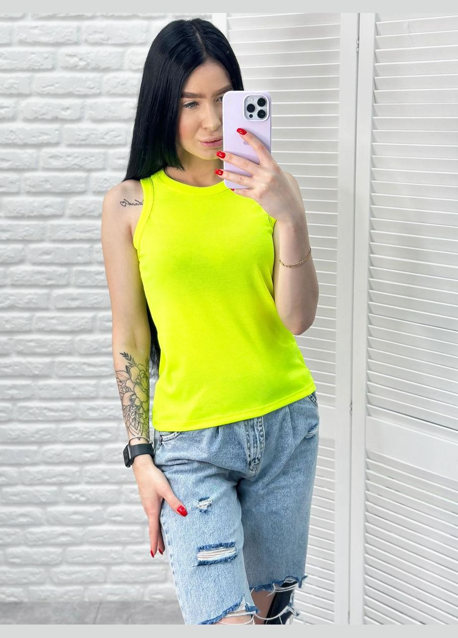 Майка жіноча рубчик Fashion Girl — 317235001