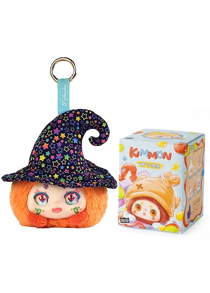 Колекційна м'яка іграшка з кільцем Kimmon — Мілашки в капелюшках POP TOP (367728270)