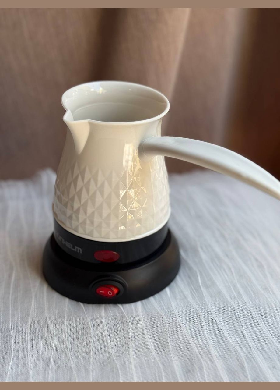 Турка електрична GMT-2108PA 500 мл 600 Вт Білий Grunhelm (330127176)