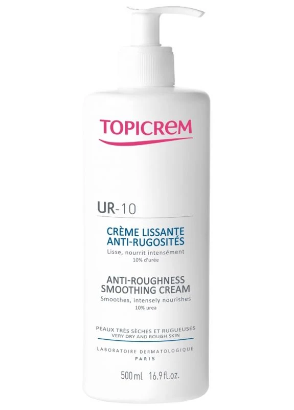Topicrem Крем для тіла для дуже сухої шкіри UR-10 Anti-Roughness Smoothing Cream 500мл — Крем, Франція (323229784)