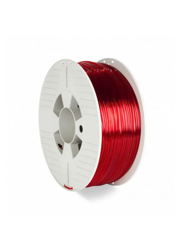 Пластик для 3D-принтера PETG, 2,85 мм, 1 кг, red-transparent (55062) Verbatim (398973852)