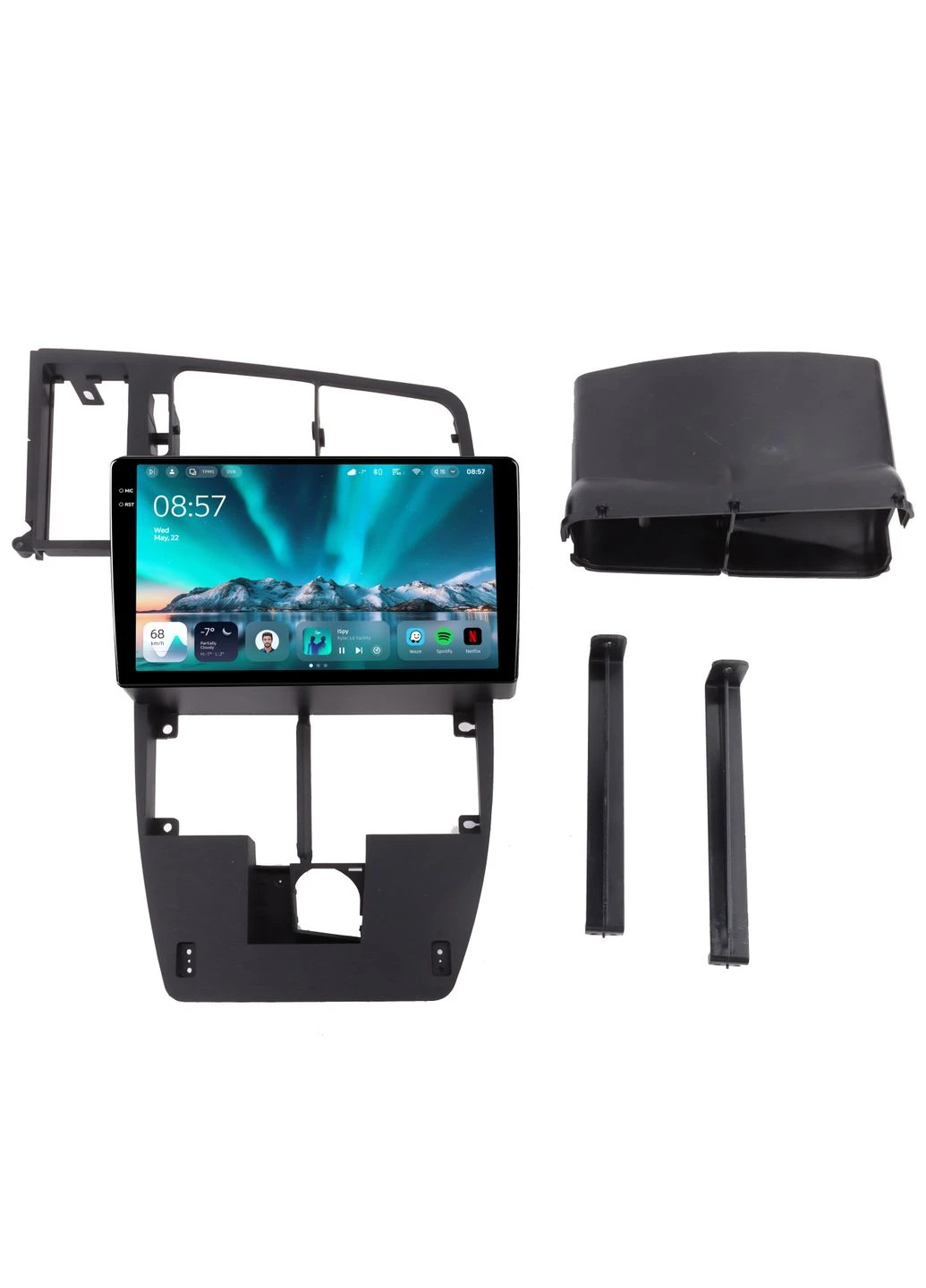Штатная магнитола CC4 2k 6+64 Gb Volkswagen Jetta 2004-2012 Black China 9" Teyes (395855986)