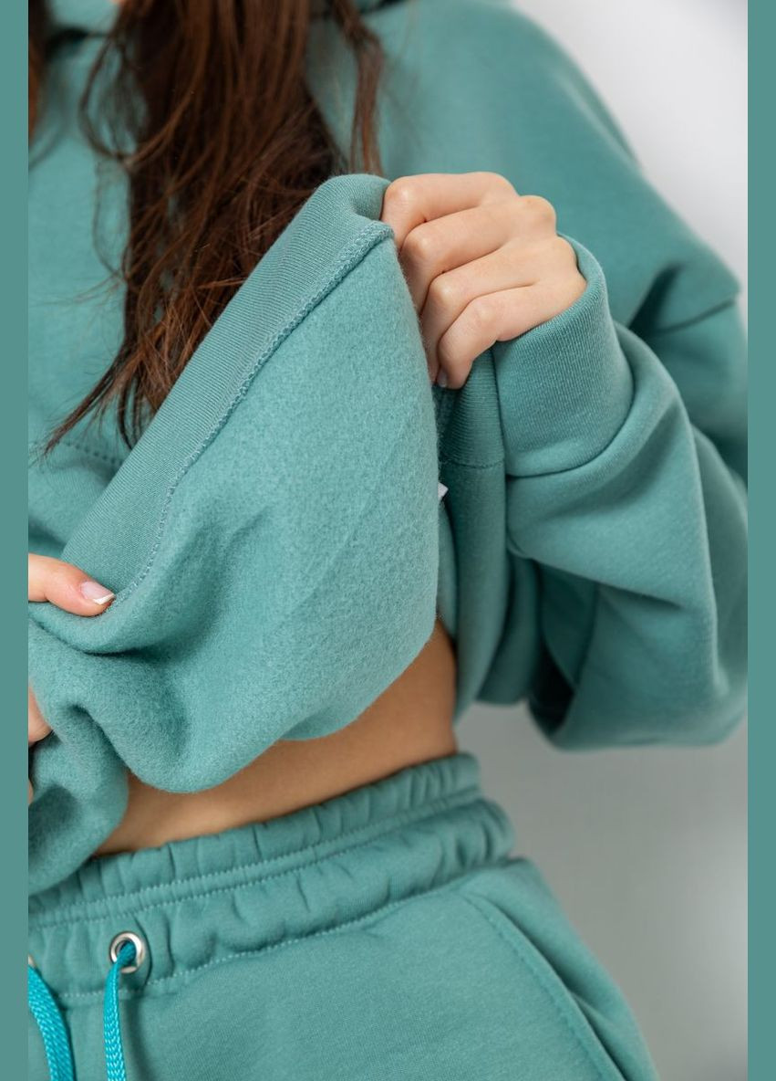 Спортивный костюм женский на флисе черный размер M (sku_241R2001-2) Ager (316319391)