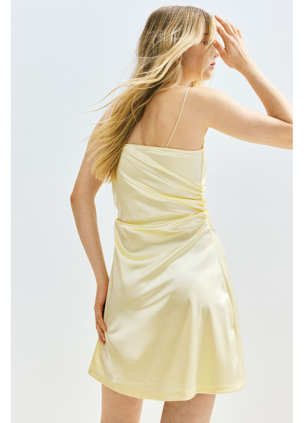 Жовтий сукня H&M