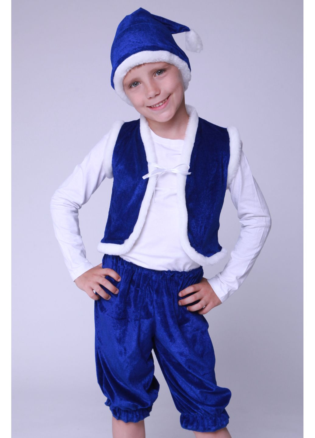 Карнавальный костюм Гном №1 велюр ( ) No Brand (362538925)