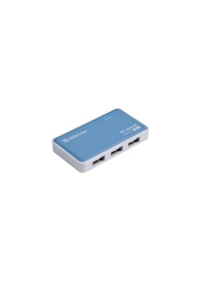 Комп.Аксессуары DEFENDER Хаб 4xUSB 2.0 QUADRO POWER+Adapter 220v No Brand (392064689)