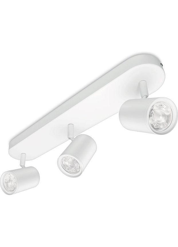 Світильник точковий накладний розумний IMAGEO Spots, 3х5W, 2200-6500K, RGB, Wi-Fi, білий WiZ (315503795)