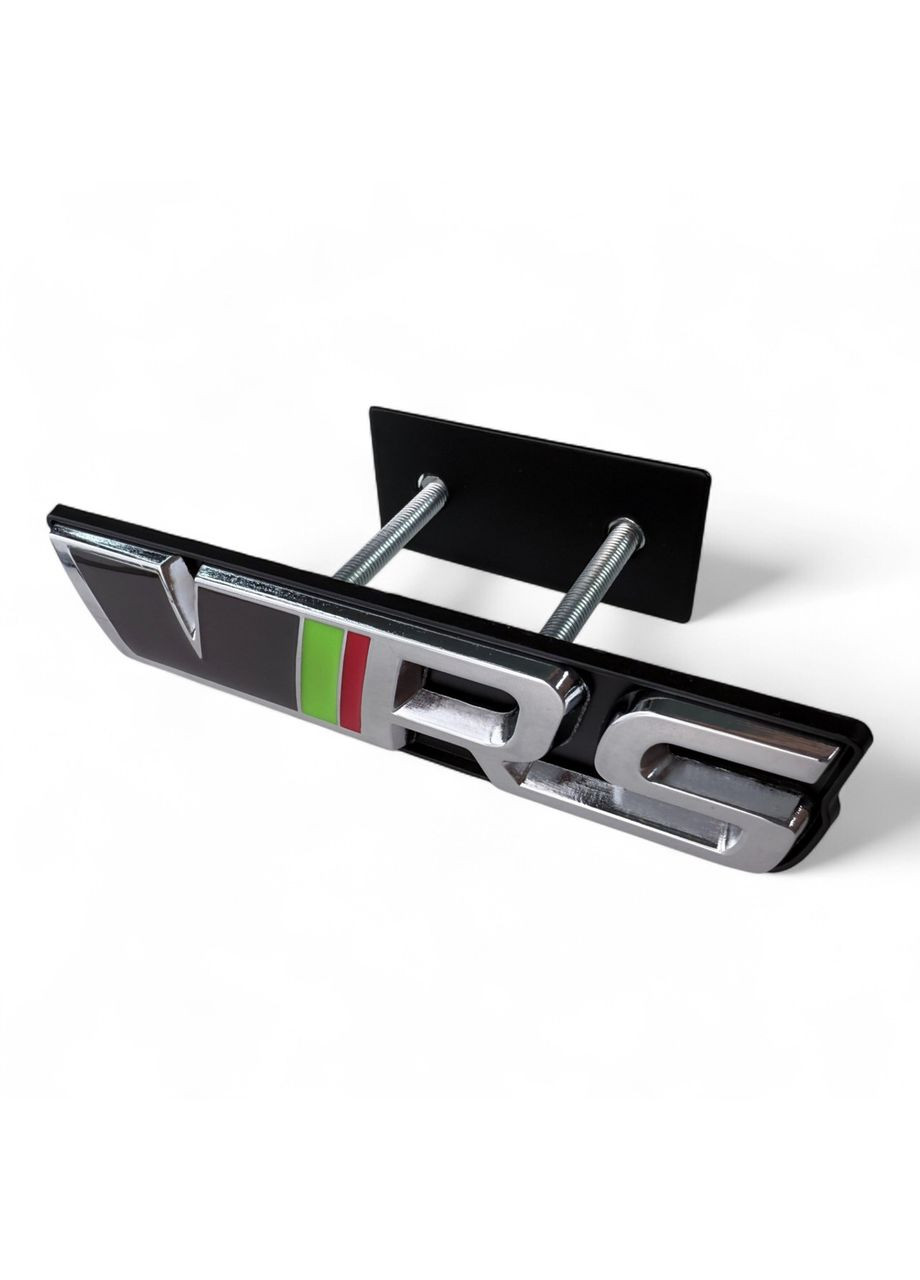 Эмблема VRS на радиаторной решетке надпись шильдик ВРС No Brand (364959023)